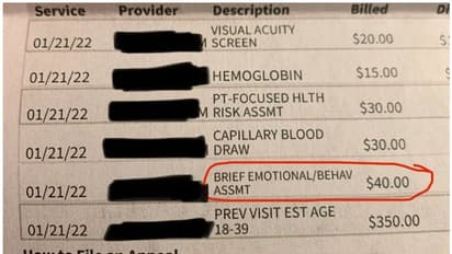 చికిత్స కోసం వెళ్లితే.. పేషెంట్ ఏడ్చిందని రూ.3000 వసూల్.. వైరల్ అవుతున్న బిల్లు