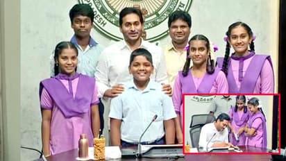ఇంగ్లీష్లో అదరగొట్టిన గవర్నమెంట్ స్కూల్ పిల్లలు .. జగన్ ఫిదా, విద్యార్ధులకు దీవెనలు