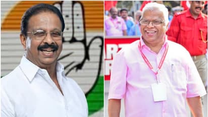 സുധാകരനെ 'പട്ടിയുടെ വാലിനോട് ഉപമിച്ചു'; എം വി ജയരാജനെതിരെ പൊലീസിൽ പരാതി, നായ പ്രയോഗത്തിൽ ഏറ്റുമുട്ടൽ തുടരുന്നു