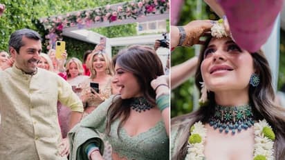 ಮತ್ತೆ ಮದುವೆಯಾಗುತ್ತಿರುವ  ಗಾಯಕಿ  Kanika Kapoor ಮೆಹಂದಿ ಫೋಟೋಗಳು