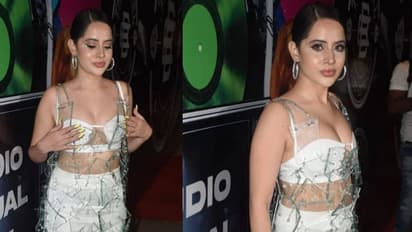 ಗ್ಲಾಸ್ ಪೀಸ್‌ಗಳನ್ನೇ ಬಟ್ಟೆ ಮಾಡಿಕೊಂಡ ನಟಿ ಉರ್ಫಿ; ಹೇಗೆ ಕುಳಿತುಕೊಳ್ಳುತ್ತೀರಿ ಎಂದ ನೆಟ್ಟಿಗರು