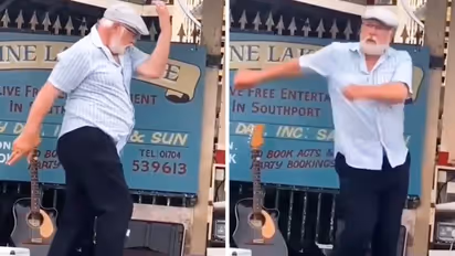 Watch: Elderly man's crazy dance moves to Shakira's 'Waka Waka' stuns netizens