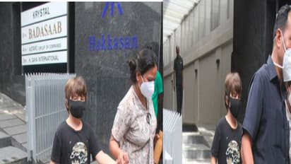 शाहरूख खान की बेटी Suhana के बर्थडे से जल्दी क्विट कर गए भाई अबराम, कैमरा क्लिक होते ही घूरते अंदाज में देखा