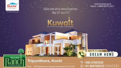 കൊച്ചിയുടെ ഹൃദയത്തോട് ചേർന്ന് എന്നാൽ പച്ചപ്പിന്‍റെ തണലിൽ; സ്കൈലൈൻ റാഞ്ച് ഗാർഡൻ വില്ലകൾ  