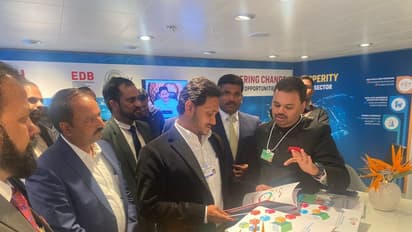 దావోస్‌లో జగన్ బిజిబిజీ.. సూటు బూటుతో కొత్త గెటప్‌లో సీఎం (ఫోటోలు)