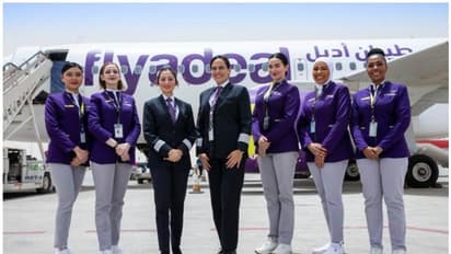 പൈലറ്റുൾപ്പെടെ ഈ വിമാനത്തിലെ ജീവനക്കാരെല്ലാം വനിതകൾ; ചരിത്രം സൃഷ്ടിച്ച് സൗദി