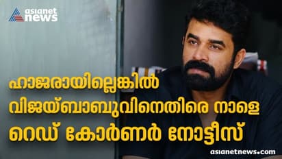വിജയ്ബാബു നാളെ ഹാജരാകണം, ഇല്ലെങ്കിൽ റെഡ് കോർണർ നോട്ടീസ്; ജോർജിയയിലെ എംബസിയുമായി പൊലീസ് ബന്ധപ്പെട്ടു