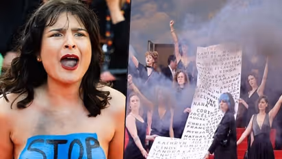 Crime against women is ‘blowing up’ red carpet at Cannes 2022