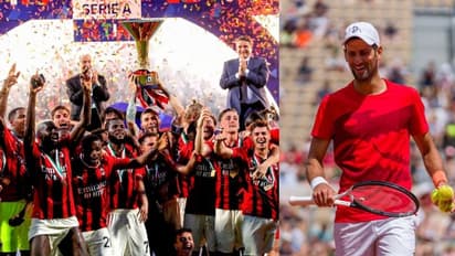 Djokovic thanks Serie A champions AC Milan for birthday gift; lauds Ibrahimovich