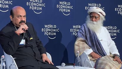 Davos2022: ದಾವೋಸ್‌ನಲ್ಲಿ ಬೊಮ್ಮಾಯಿ, ಸದ್ಗುರು ಭೇಟಿ