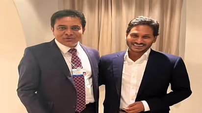 దావోస్ వేదికగా అరుదైన ఘటన : ‘నా సోదరుడు ఏపీ సీఎం వైఎస్ జగన్ తో గొప్ప సమావేశం జరిగింది’... కేటీఆర్ ట్వీట్..