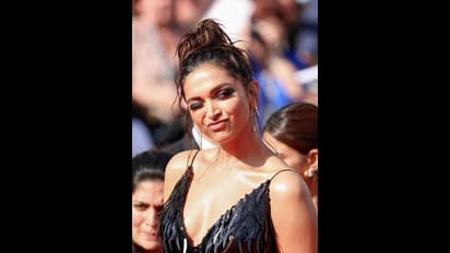 Deepika Padukone flaunts custom black gown by Louis Vuitton at Cannes; see pictures