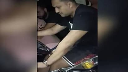 தலைக்கேறிய போதை... நடுரோட்டில் ரகளை....  வசமாக சிக்கிய முன்னாள் அமைச்சர் மகன்..!