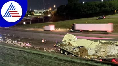 ಟ್ರಕ್ ಪಲ್ಟಿ: ಲಕ್ಷಕ್ಕೂ ಅಧಿಕ ಮೊಟ್ಟೆ ರಸ್ತೆಯಲ್ಲೇ ಆಮ್ಲೇಟ್: ಮೊಟ್ಟೆ ಬಿಡಿ, ರಸ್ತೆಗೇನಾಯ್ತು ನೋಡಿ!