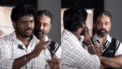 Kamal Haasan : 'ആണ്ടവര്‍ താന്‍ എനക്ക് എല്ലാമേ'; പറഞ്ഞുതീരുമ്പോള്‍ പിന്നില്‍ കമല്‍ ഹാസന്‍!