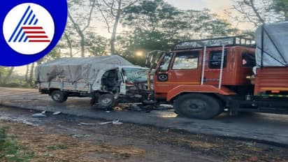 ಮಿನಿ ಟ್ರಕ್ ಲಾರಿ ಮಧ್ಯೆ ಡಿಕ್ಕಿ: ಒಂದೇ ಕುಟುಂಬದ ಆರು ಜನರ ದುರ್ಮರಣ