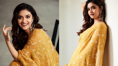 Keerthy Suresh : 'ഷെയ്‍ഡ്‍സ് ഓഫ് സമ്മര്‍', ഫോട്ടോകള്‍ പങ്കുവെച്ച് കീര്‍ത്തി സുരേഷ്