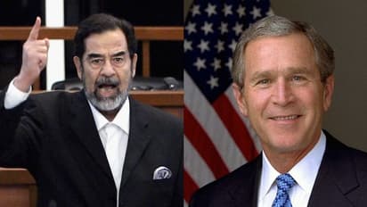 അമേരിക്കൻ പ്രസിഡന്റ് ജോർജ് ബുഷിനെ വധിക്കാൻ ശ്രമം: സദ്ദാം ഹുസൈന്റെ ജീവനക്കാരൻ പിടിയിൽ