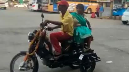 భార్య కోసం రూ. 90 వేలతో బైక్ కొన్న బిచ్చగాడు.. సంపాదన ఎంతో తెలిస్తే...