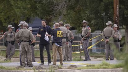 Texas student found with firearms outside high school after mass shooting horror