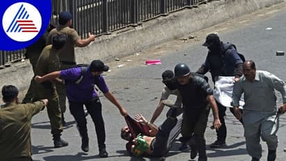 ಹಿಂಸಾರೂಪಕ್ಕೆ ತಿರುಗಿದ ಇಮ್ರಾನ್ ಖಾನ್ ಆಜಾದಿ ಮಾರ್ಚ್, ಯುದ್ಧಭೂಮಿಯಾದ ಪಾಕಿಸ್ತಾನ ರಾಜಧಾನಿ!