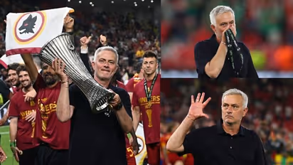 'Feel like a true Romanista': Tearful Mourinho after winning historic 5th European trophy