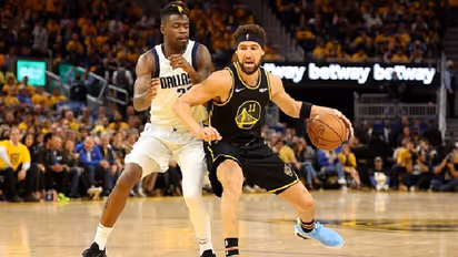 Soak it in Dub Nation, says Klay Thompson after Golden State Warriors return to NBA Finals