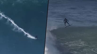 German surfer creates Guinness World Record by riding on 86-Feet wave; watch his video