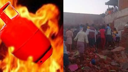 சிலிண்டர் வெடித்து விபத்து.. அதிகாலை தூங்கி கொண்டிருந்த ஒரே குடும்பத்தை சேர்ந்த 4 பேர் உயிரிழப்பு..!