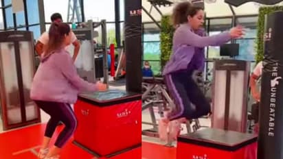 Bhavana : ജിമ്മിലെ വര്ക്കൗട്ട് വീഡിയോ പങ്കുവെച്ച് ഭാവന