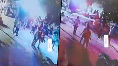 Boy run over by a car during wedding celebrations in Telangana, watch horrifying video