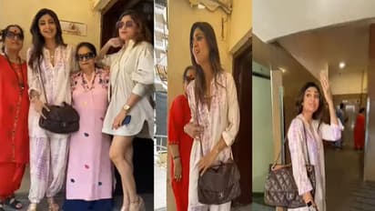 IPL 2022 : शिल्पा शेट्टी ने राजस्थान रॉयल्स की जीत का किया दावा, बहन Shamita Shetty साथ फायनल देखने पहुंची