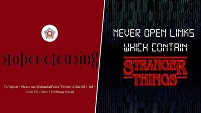 Mumbai, UP Police use 'Stranger Things' to convey a message