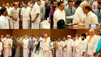 എതിർത്തും അനുകൂലിച്ചും അണികൾ: കെടി ജലീലിന്റെ മക്കളുടെ വിവാഹത്തിൽ കുഞ്ഞാലിക്കുട്ടി പങ്കെടുത്തത് ചൂടേറിയ ചർച്ച