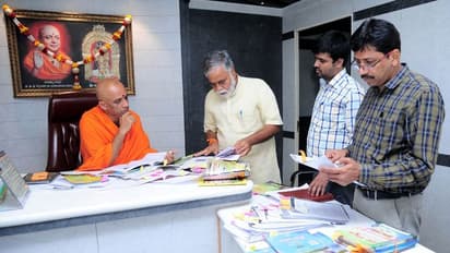 BC Nagesh: ನಾಡಗೀತೆ ವಿವಾದ: ಚುಂಚಶ್ರೀಗೆ ನಾಗೇಶ್ ವಿವರಣೆ!