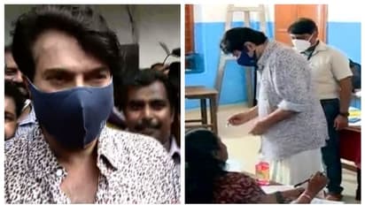 'അവകാശമാണ്, എല്ലാരും വോട്ട് ചെയ്യണം', തൃക്കാക്കരയിൽ വോട്ട് രേഖപ്പെടുത്തി മമ്മൂട്ടി 