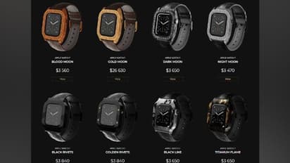 Apple Watch 7: Caviar releases gold, titanium editions; price touches $26,630