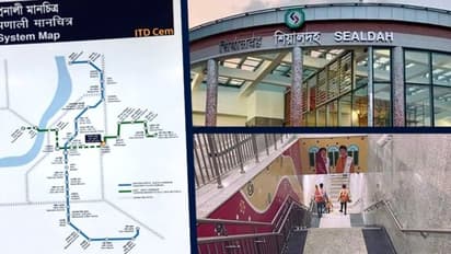 যাত্রীদের অপেক্ষায় ঝাঁ চকচকে শিয়ালদহ মেট্রো স্টেশন, দেখুন ছবিতে আধুনিক এই স্টেশনটি