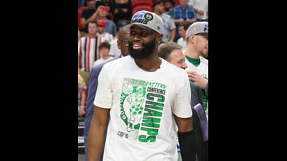 NBA 2022 Finals: Boston Celtics' Jaylen Brown - 'We play in a city where there are no excuses'