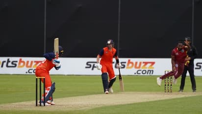 NED vs WI : തേജയ്ക്ക് അര്ധ സെഞ്ചുറി; വിന്ഡീസിനെതിരെ നെതര്ലന്ഡ്സിന് മാന്യമായ സ്കോര്