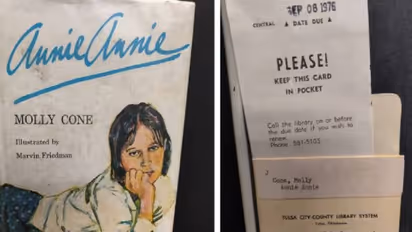 46 വർഷം കഴിഞ്ഞ് പുസ്തകം ലൈബ്രറിയിലേക്ക് തിരികെ, അമ്പരന്ന് ലൈബ്രറിയും പുസ്തകപ്രേമികളും