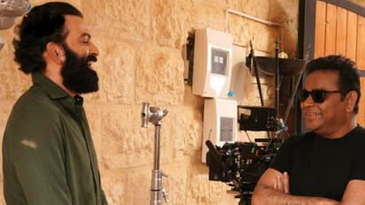 Aadujeevitham : 'ആടുജീവിത'ത്തിന്റെ ലൊക്കേഷനില്‍ എ ആര്‍ റഹ്‍മാൻ, ഫോട്ടോ പങ്കുവെച്ച് പൃഥ്വിരാജ്