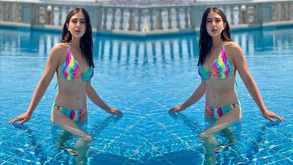 ಸ್ವಿಮ್ಮಿಂಗ್ ಡ್ರೆಸ್ಸಲ್ಲಿ ಸಾರಾ ಆಲಿ ಖಾನ್, ನೋಡಿದ ನೆಟ್ಟಿಗರು ಫುಲ್ ಶಾಕ್!