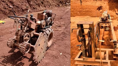 കാരശ്ശേരിയിലെ അനധികൃത ചെങ്കൽക്വാറികളിൽ നിന്ന് പിടിച്ചെടുത്തത് കല്ലുവെട്ടു യന്ത്രങ്ങളും ലോറികളും എസ്ക്കവേറ്ററും