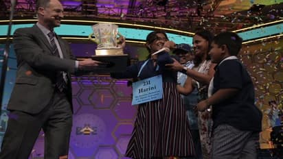 13 साल की भारतीय लड़की हरिनी लोगन ने स्क्रिप्स नेशनल स्पेलिंग बी प्रतियोगिता जीती