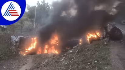 ಕಲಬುರಗಿ ಬಳಿ ಭೀಕರ ಅಪಘಾತ: ಹೊತ್ತಿ ಉರಿದ ಬಸ್, ಮಗು ಸೇರಿ ಏಳು ಮಂದಿ ಸಜೀವ ದಹನ