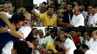 'ക്യാപ്റ്റൻ ഒറിജിനൽ': തൃക്കാക്കരയിൽ തിളങ്ങി സതീശൻ, ആശംസകളുമായി പാര്ട്ടിയിലെ യുവനേതാക്കൾ