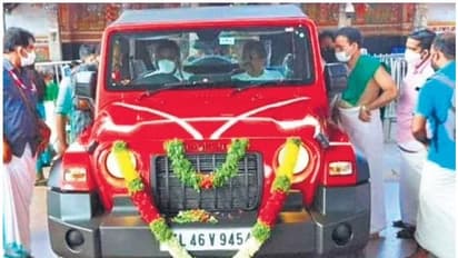  Guruvayur Temple: ഗുരുവായൂരിലെ മഹീന്ദ്ര ഥാർ  പുനർലേലം തിങ്കളാഴ്ച 