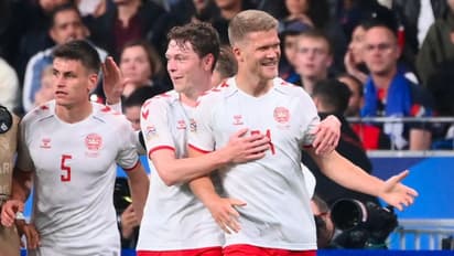 নেশনস লিগেও ডেনমার্কের জায়েন্ট কিলার তকমা অব্যাহত, বিশ্বজয়ী ফ্রান্সকে হারাল ২-১ গোলে