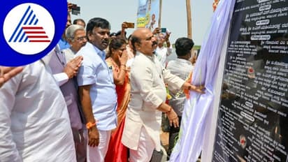 Chitradurga ಏತ ನೀರಾವರಿ ಯೋಜನೆಗೆ ಬೊಮ್ಮಾಯಿ ಚಾಲನೆ